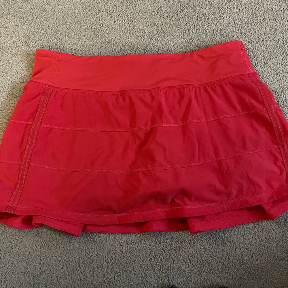Lululemon Pace Rival Vibrant Pink Skirt